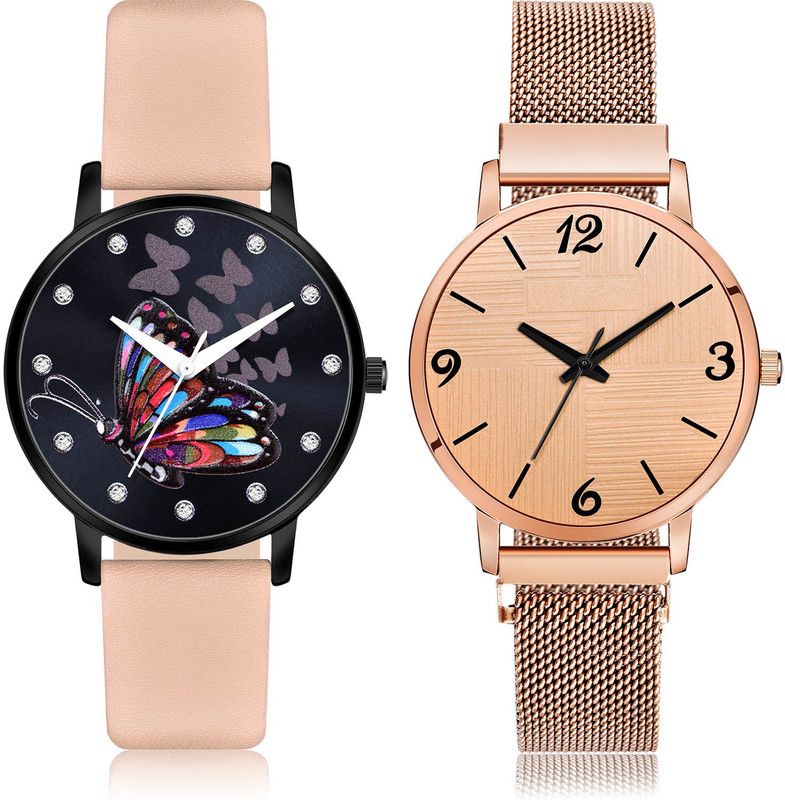 Analog Watch - For Women Modish Style 2 Watch Combo For Women And Girls - GM377-GM223