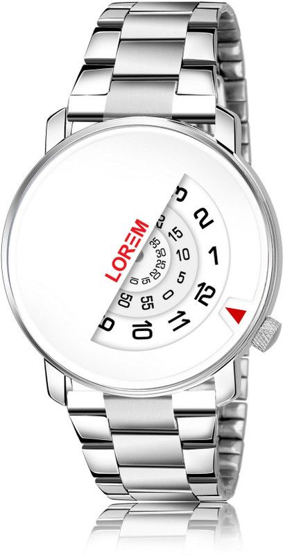 Silver Unique Stylist Different Attractive Young Boys Analog Watch - For Men LR106