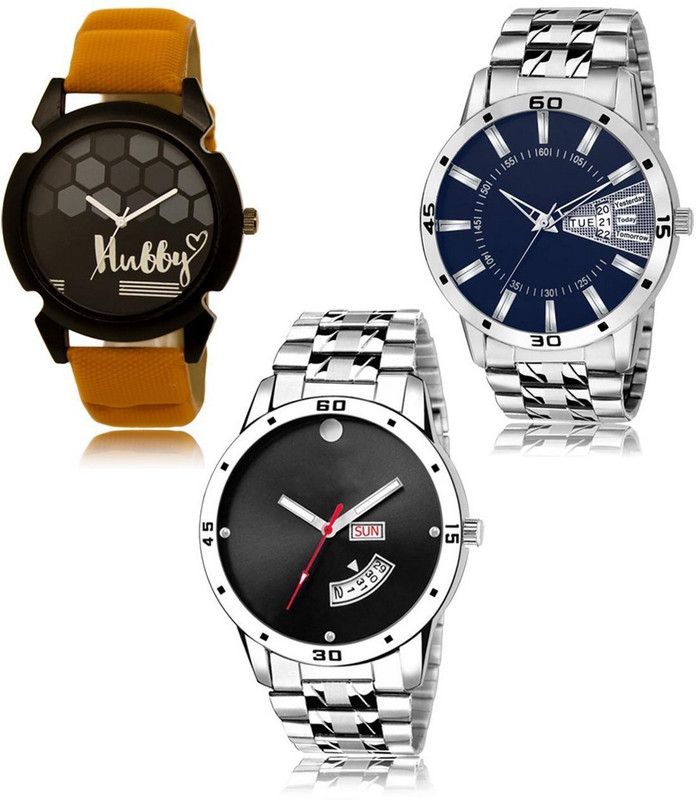 New latest Designer Combo of 3 Analog Watch - For Men LR-32-102-104