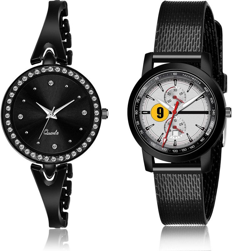 Analog Watch - For Women New Designer 2 Watch Combo For Women And Girls - GL268-(55-L-10)