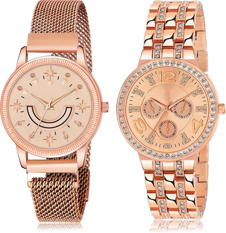 Analog Watch - For Women New Royal 2 Watch Combo For Women And Girls - GW68-G628
