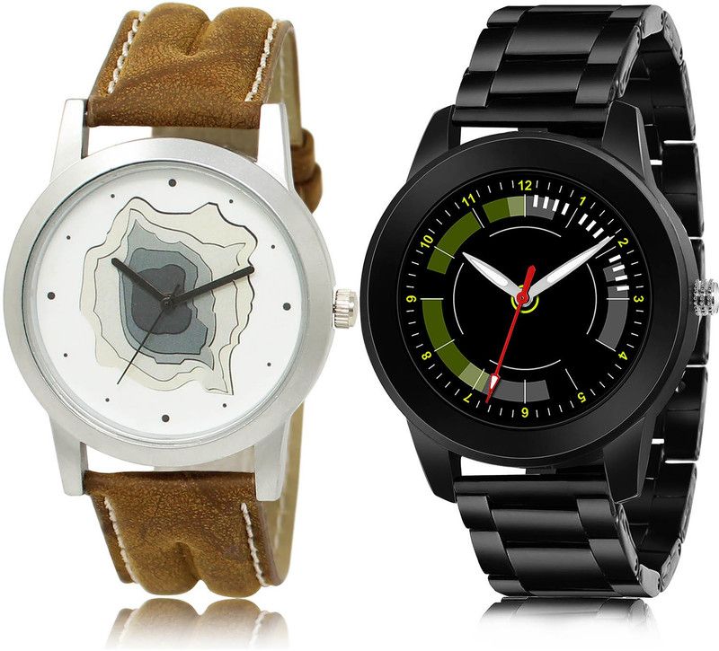 Analog Watch - For Men Classical Style 2 Watch Combo For Boys And Men - BL46.9-(43-S-20)