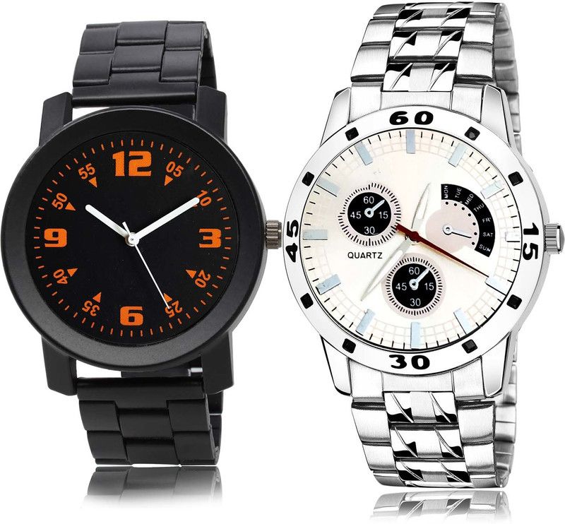 combo watch Analog Watch - For Boys & Girls Treading Royal Chain Watch Watch - B863-B85 (Combo Of 2 )