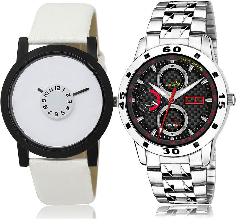 Analog Watch - For Men Contemporary Professional 2 Watch Combo For Boys And Men - BL46.26-(60-S-19)