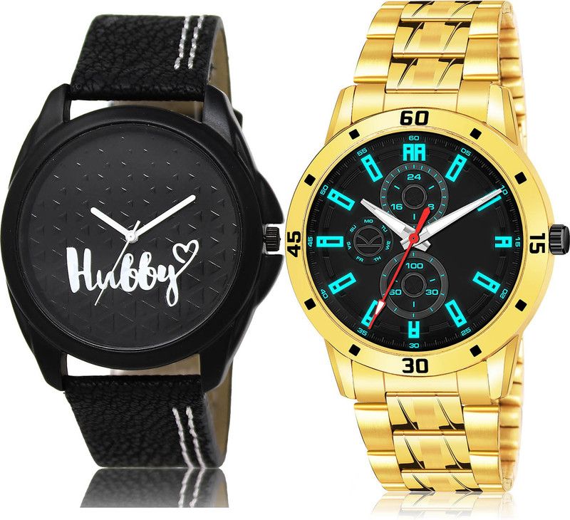 Analog Watch - For Men Latest Fashion 2 Watch Combo For Boys And Men - BL46.31-(63-S-21)