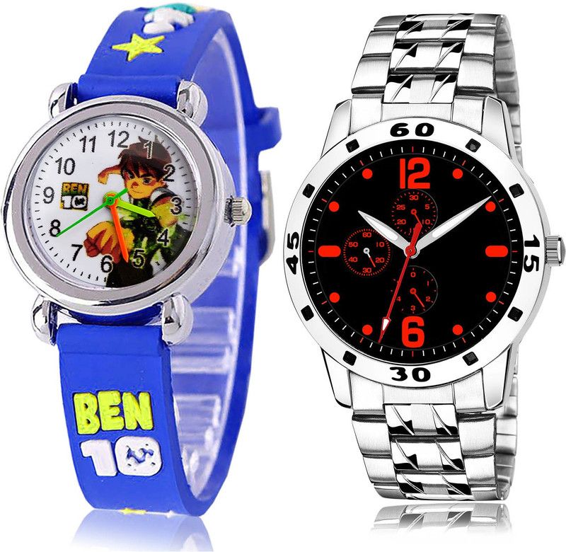 Analog Watch - For Boys Modern Professional 2 Watch Combo For Boys And Men - BK94-(69-S-19)