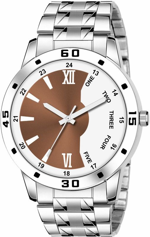 NEW ARRIVAL FAST SELLING TRACK DESIGNER Analog Watch - For Men New Stylis Men's All New looks Sports Design Steel Chain