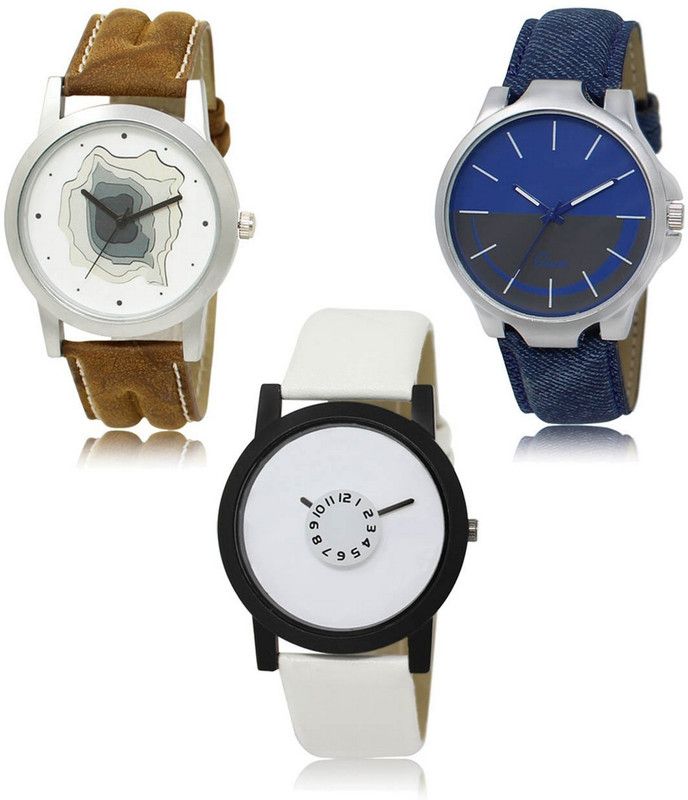 New latest Designer Combo of 3 Analog Watch - For Men LR-09-24-26