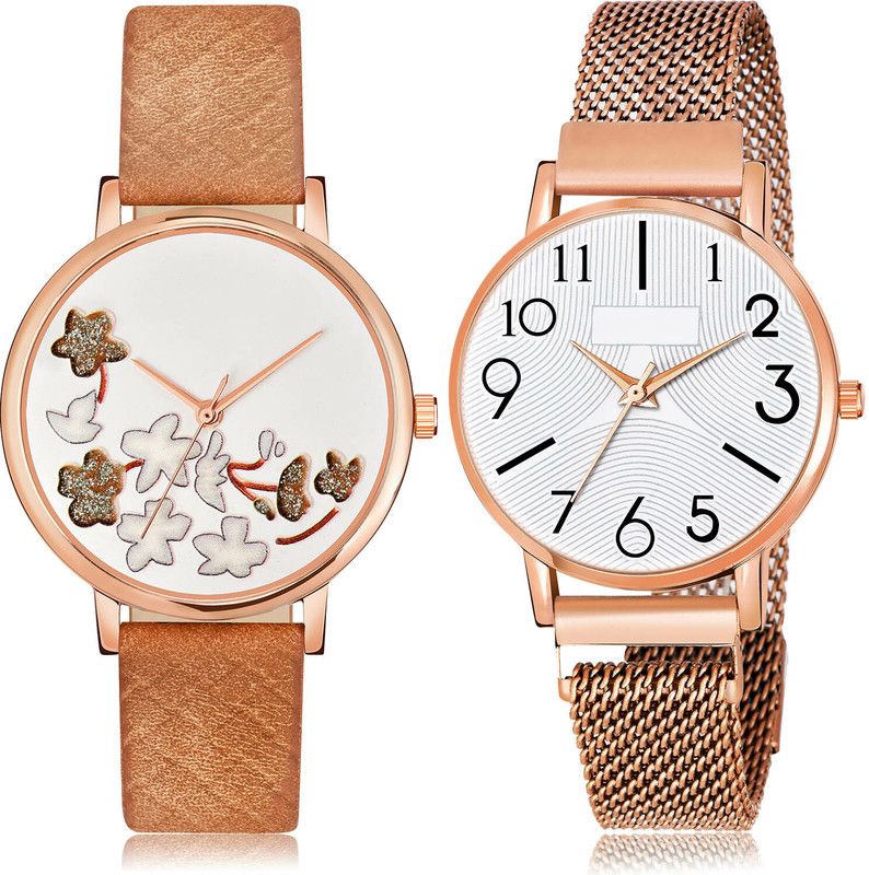 Analog Watch - For Women Best Formal 2 Watch Combo For Women And Girls - GM503-GW60