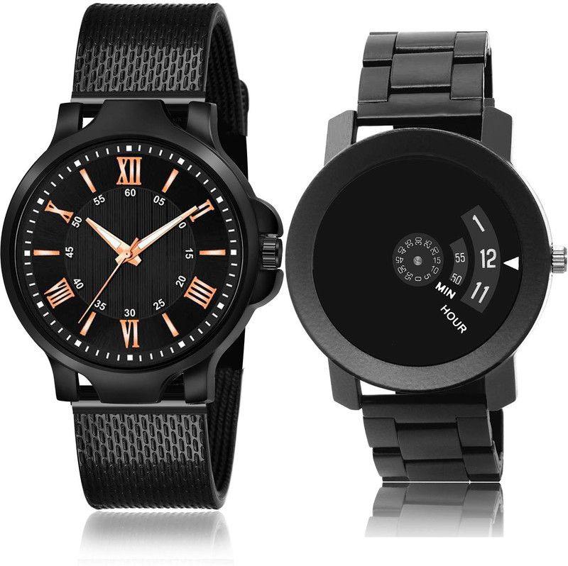 Analog Watch - For Men Classical Model 2 Watch Combo For Boys And Men - BRM36-BO48
