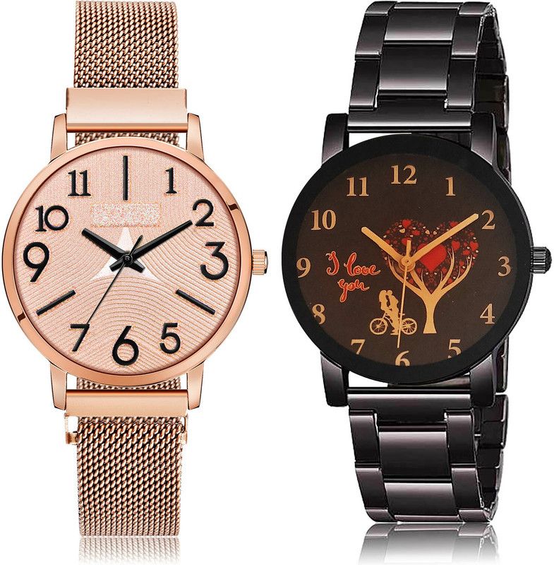 Analog Watch - For Women Latest Fashion 2 Watch Combo For Women And Girls - GM245-GCPL17