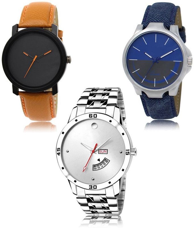 New latest Designer Combo of 3 Analog Watch - For Men LR-20-24-103