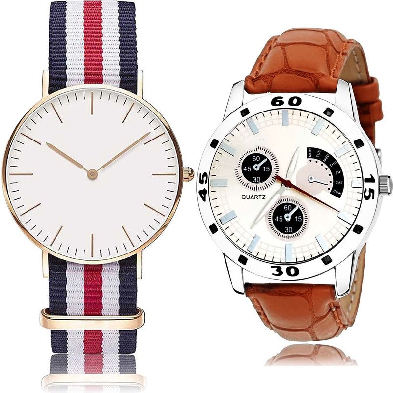 combo watch Analog Watch - For Boys Classical Fancy Chronograph Combo Watch For Boys And Men - BC5-B52