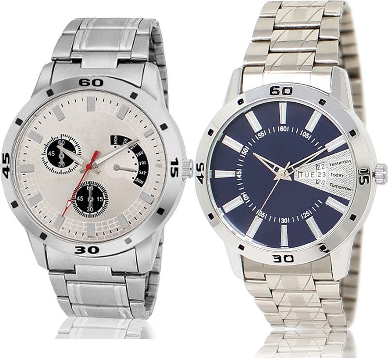 NA Analog Watch - For Boys New Fashion Watch Combo BL46.101-BL46.102 For Mens And Boys