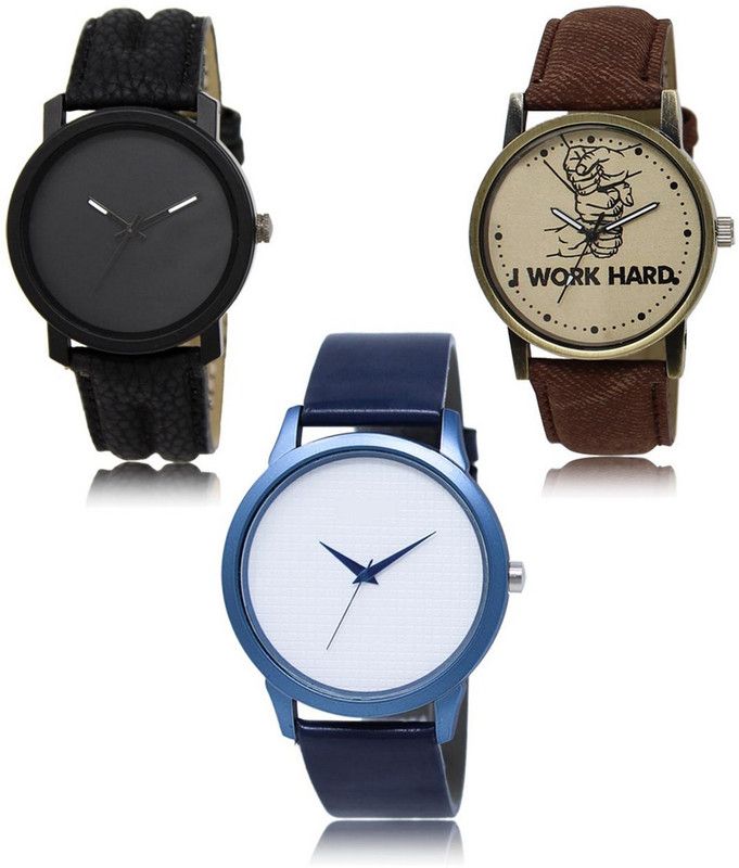 New latest Designer Combo of 3 Analog Watch - For Men LR-21-29-33