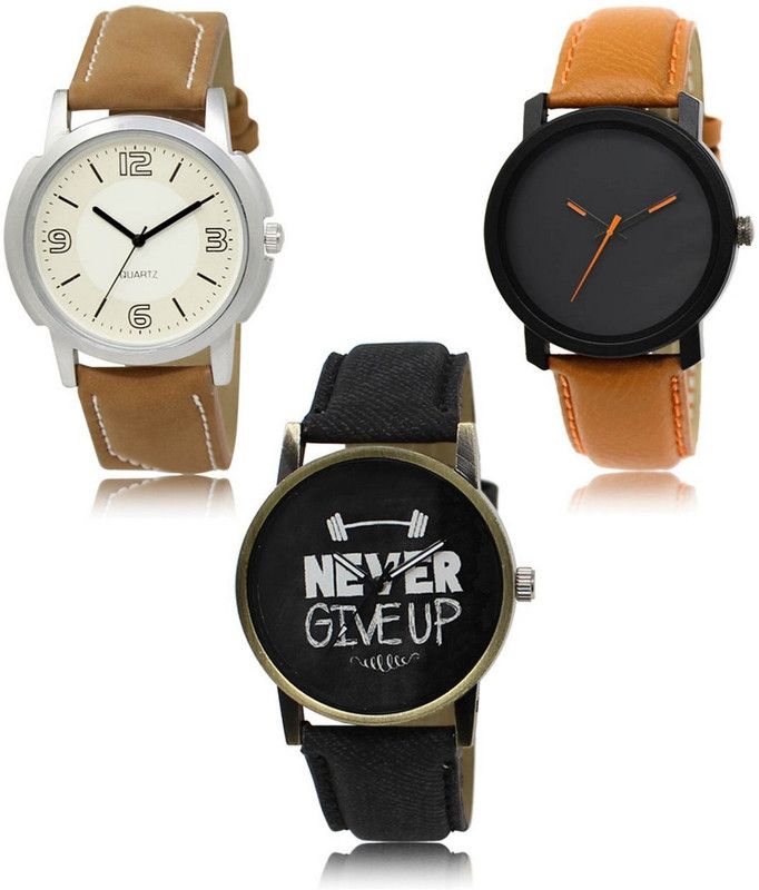 New latest Designer Combo of 3 Analog Watch - For Men LR-16-20-27