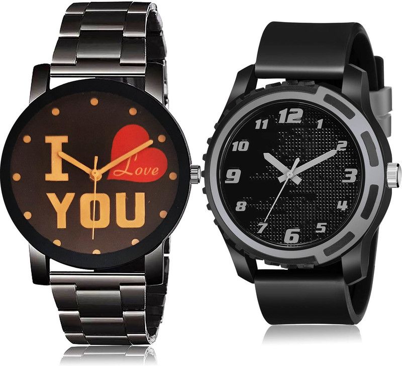 Analog Watch - For Men Treading Present 2 Watch Combo For Boys And Men - BCPL13-BM111