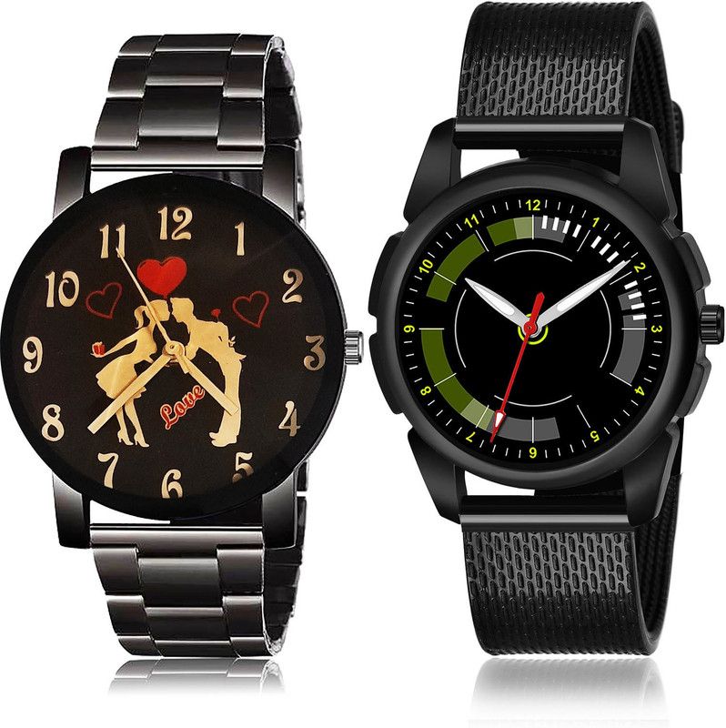 Analog Watch - For Men Brand New Style 2 Watch Combo For Boys And Men - BCPL6-(43-S-10)