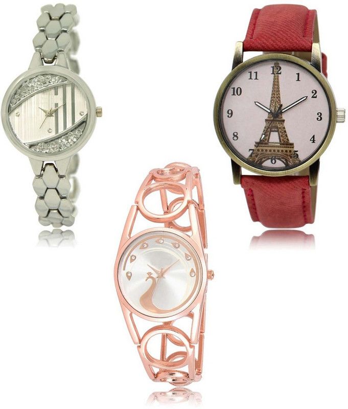 3 combo Analog Watch - For Women FRESH FASHION PREMIUM STYLE LR-223-230-232