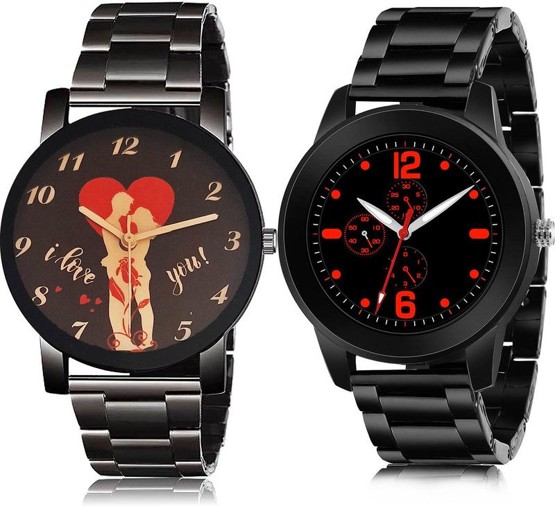 Analog Watch - For Men Best Designer 2 Watch Combo For Boys And Men - BCPL9-(69-S-20)