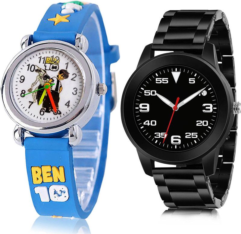 Analog Watch - For Boys Latest Designer 2 Watch Combo For Boys And Men - BK99-(75-S-20)