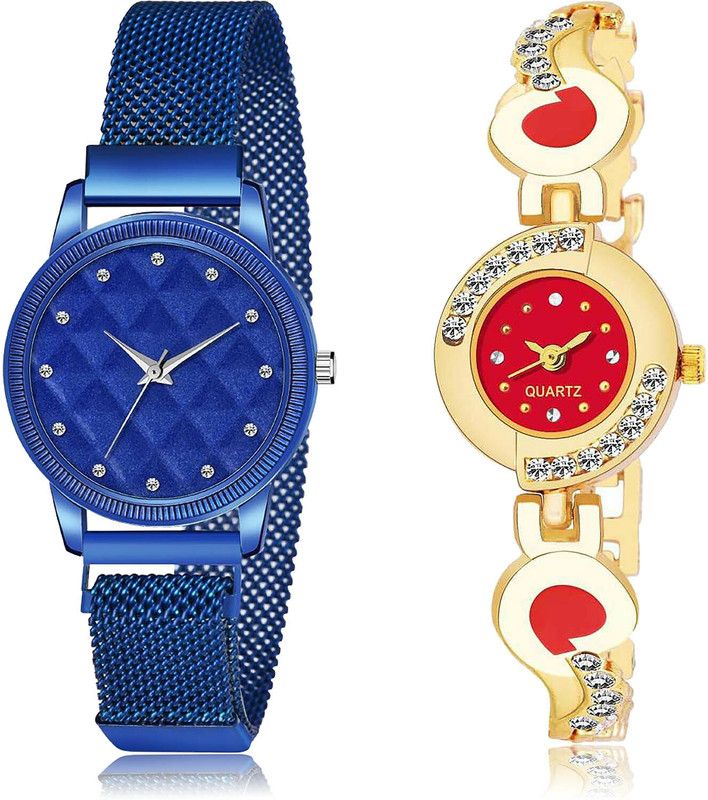 Analog Watch - For Women Modish Quartz 2 Watch Combo For Women And Girls - GW13-G441