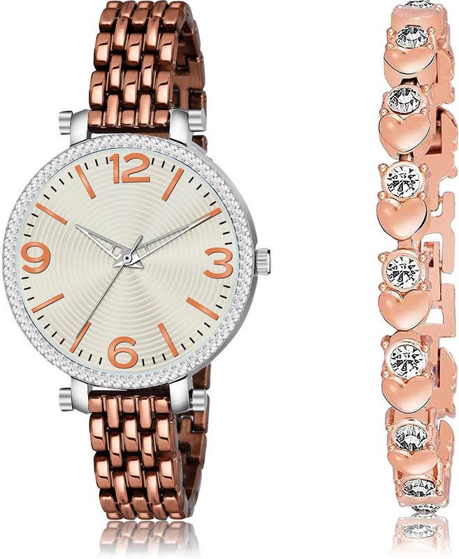 Analog Watch - For Girls Best Unique 2 Watch Combo For Women And Girls - GW44-GX4