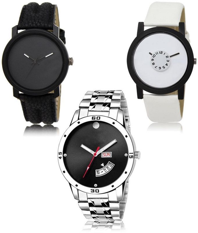 New latest Designer Combo of 3 Analog Watch - For Men LR-21-26-104