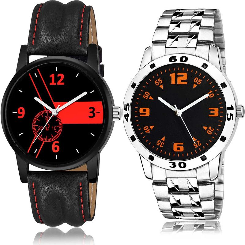 Analog Watch - For Men New Quartz Chain Watch Watch - B680-B862 (Combo Of 2 )