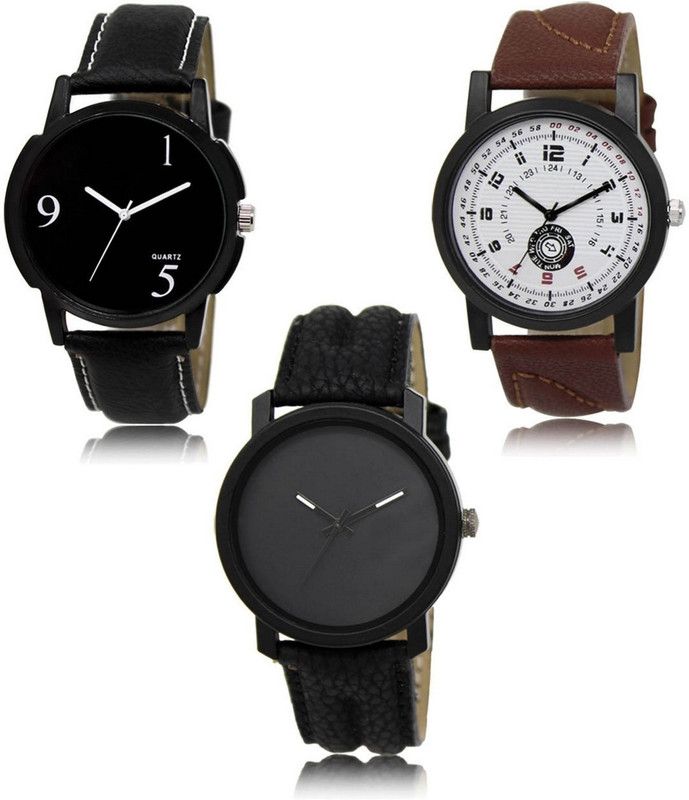 New latest Designer Combo of 3 Analog Watch - For Men LR-06-11-21