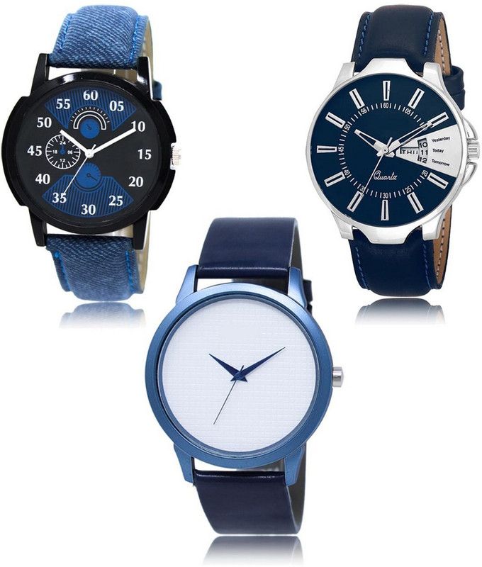 New latest Designer Combo of 3 Analog Watch - For Men LR-02-23-33