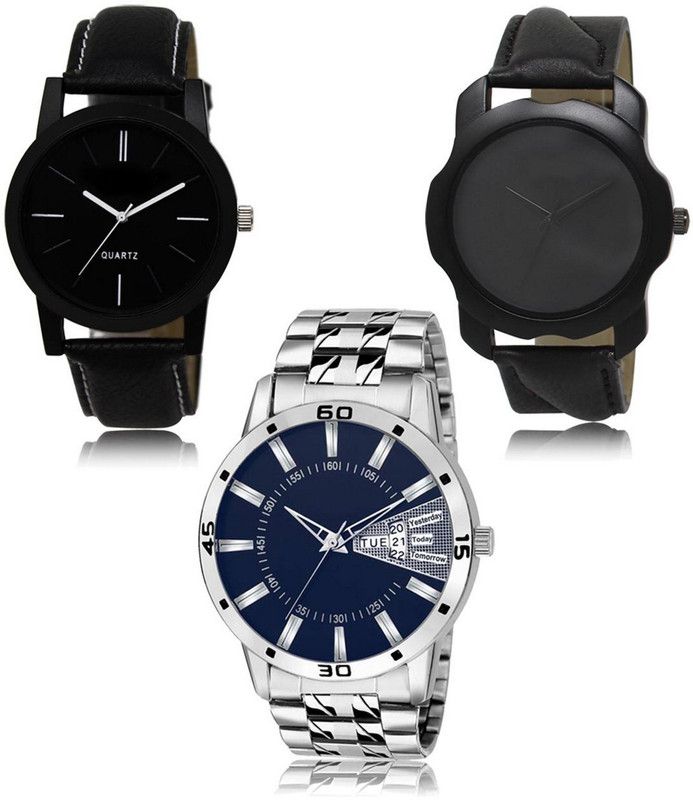 New latest Designer Combo of 3 Analog Watch - For Men LR-05-22-102