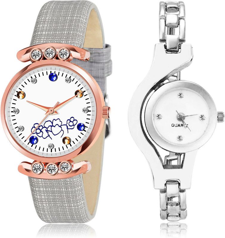 Analog Watch - For Girls Treading Wrist 2 Watch Combo For Women And Girls - GW3-G70