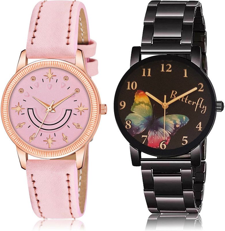 Analog Watch - For Women New High Quality 2 Watch Combo For Women And Girls - GW67-GCPL20