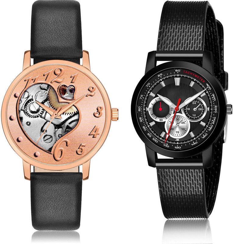 Analog Watch - For Girls Contemporary Luxury 2 Watch Combo For Women And Girls - GM371-(14-L-10)