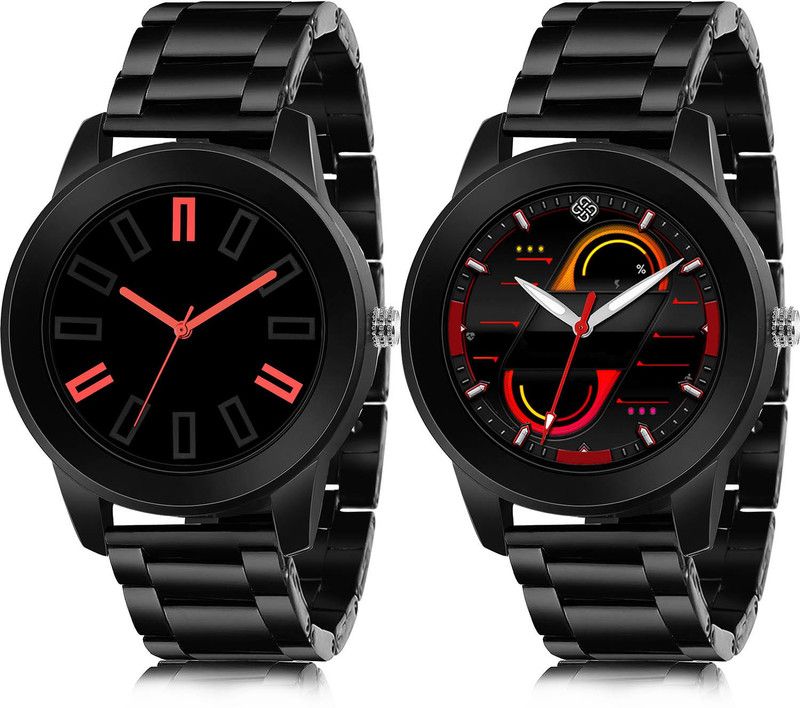 Analog Watch - For Men 2 Watch Combo For Boys And Men - B893-(1-S-20)