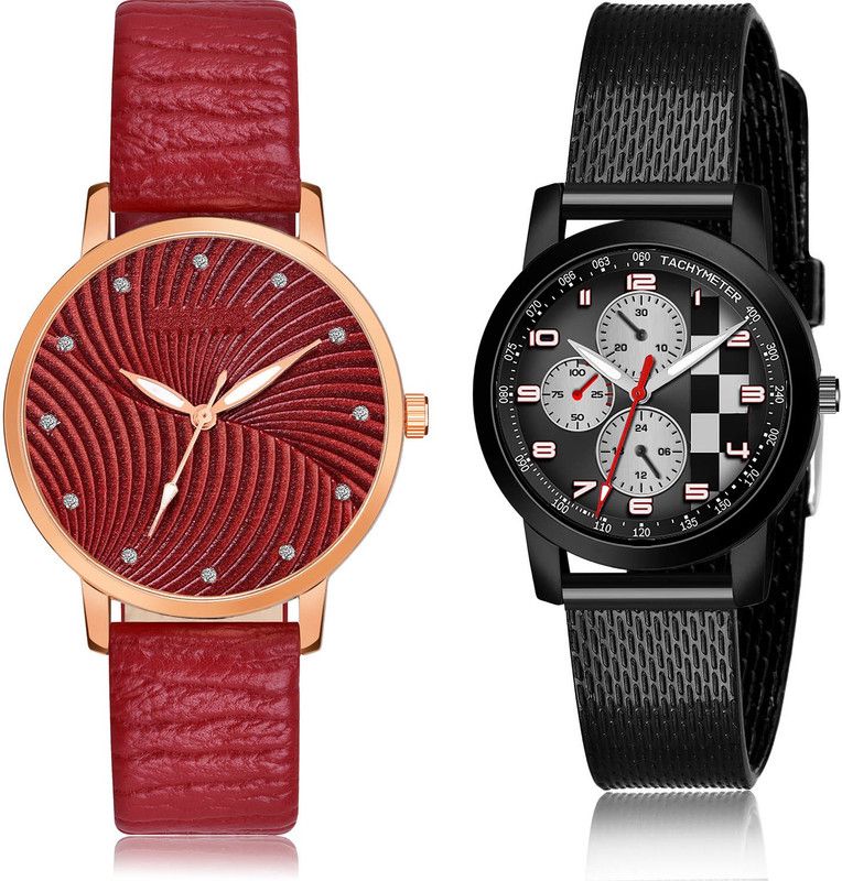 Analog Watch - For Women Brand New Designer 2 Watch Combo For Women And Girls - GM384-(15-L-10)