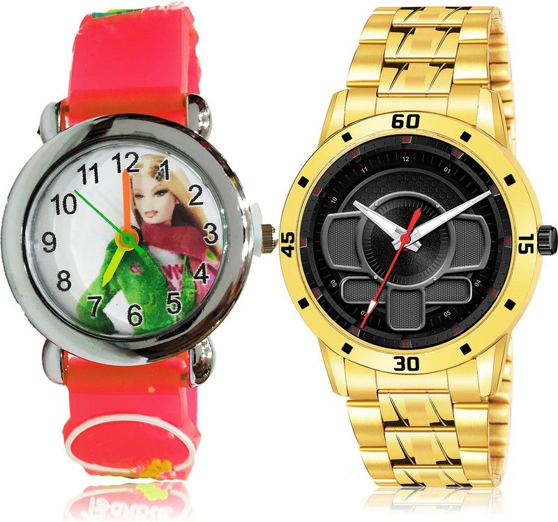 Analog Watch - For Boys Brand New Chronograph 2 Watch Combo For Boys And Men - BK79-(8-S-21)