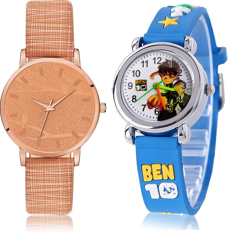 Analog Watch - For Women New Fashionable 2 Watch Combo For Women And Girls - GM329-GC101