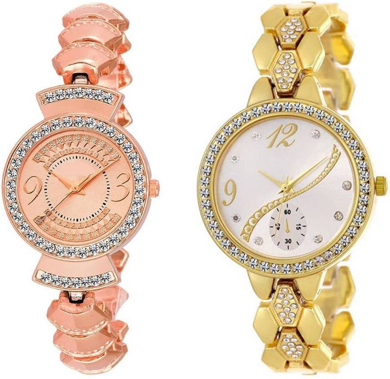 Analog Watch - For Women New Diamond Studded Part-Wedding Adition BB-07287