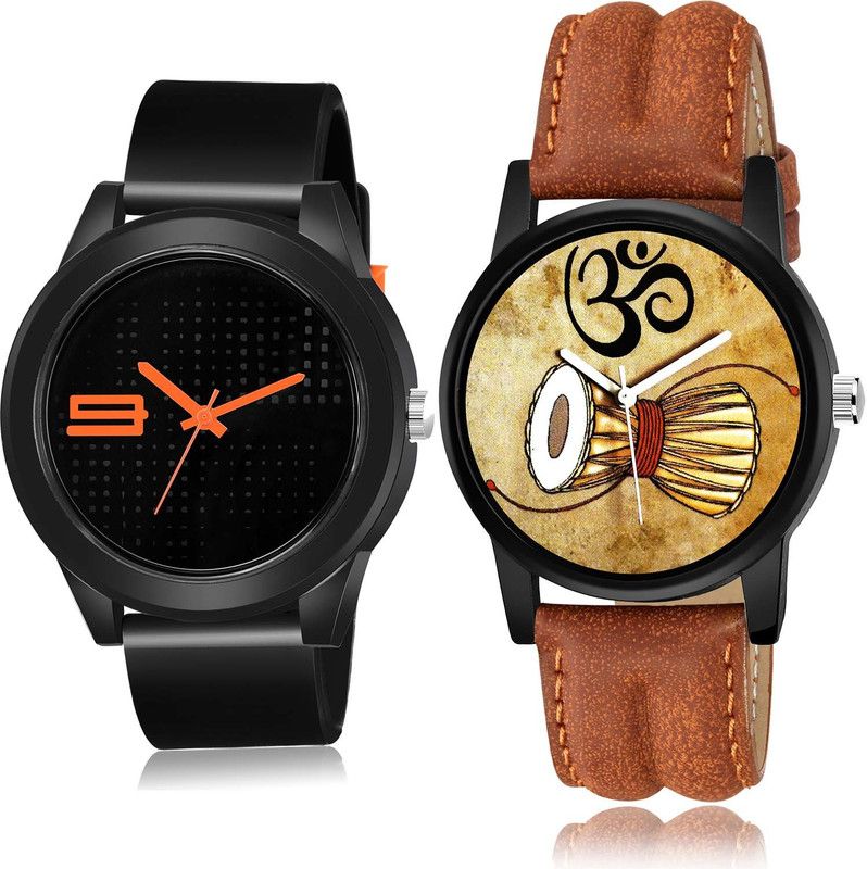 combo watch Analog Watch - For Men & Women New Formal And Damru Combo Watch For Boys And Men - BM104-B25