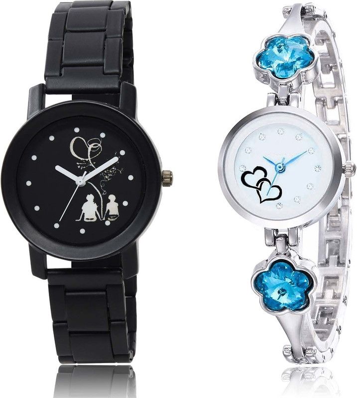 combo watch Analog Watch - For Men & Women New High Quality Love Valentine Couple And Love Valentine Combo Watch For Girls And Women - GO153-G432