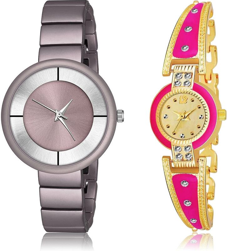 Analog Watch - For Women Latest Technology 2 Watch Combo For Women And Girls - G637-G446