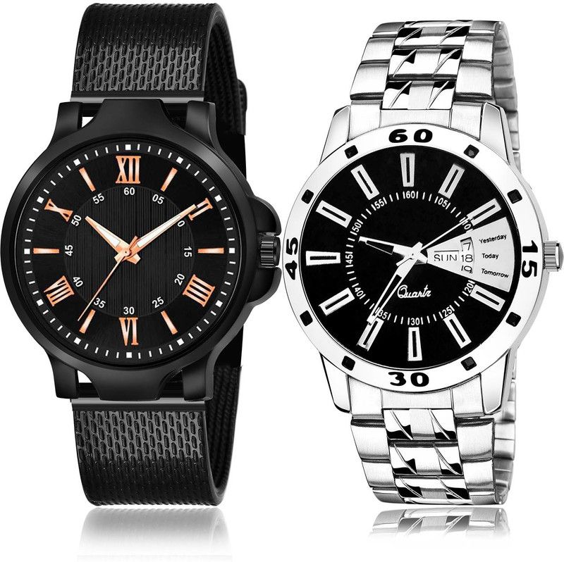 Analog Watch - For Men Modern Present 2 Watch Combo For Boys And Men - BRM36-B191
