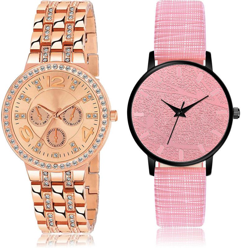 Analog Watch - For Women Latest Stylish 2 Watch Combo For Women And Girls - G628-GM328