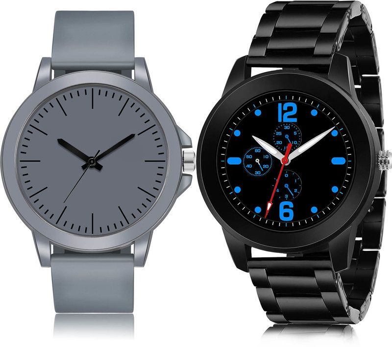 Analog Watch - For Men Modish Unique 2 Watch Combo For Boys And Men - BM115-(68-S-20)