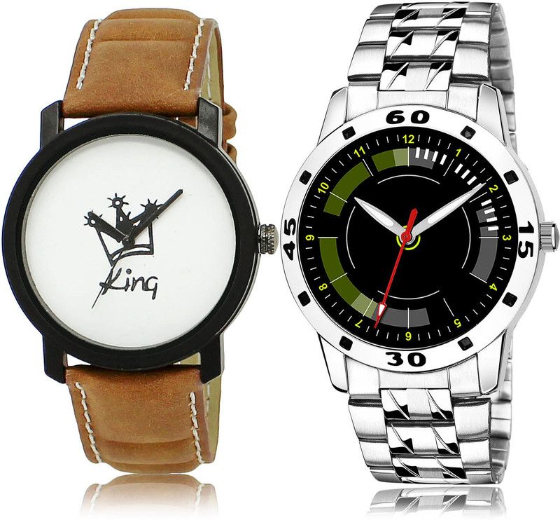 Analog Watch - For Men Latest Exclusive 2 Watch Combo For Boys And Men - BL46.18-(43-S-19)