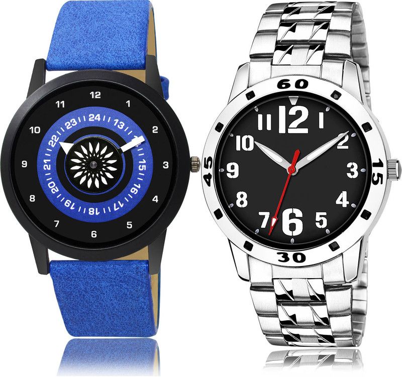 Analog Watch - For Men Best Collection 2 Watch Combo For Boys And Men - B385-(53-S-19)
