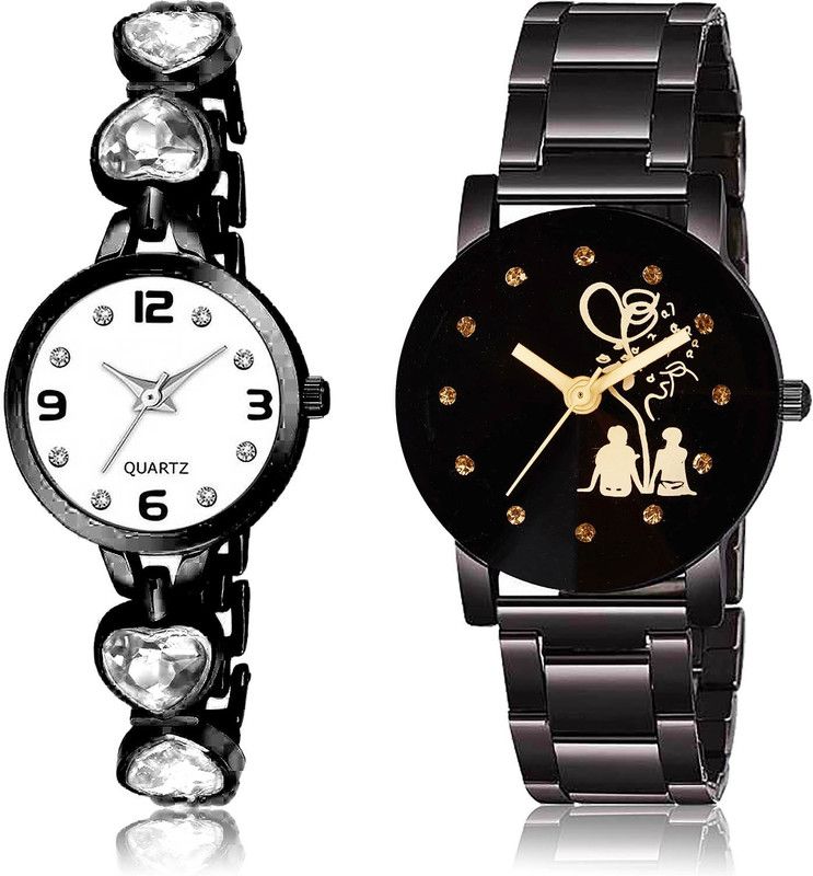 Analog Watch - For Girls Classical Quartz 2 Watch Combo For Women And Girls - G657-GC52