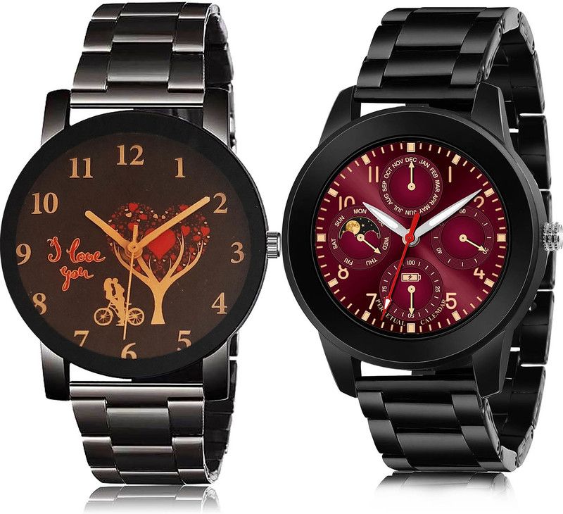 Analog Watch - For Men Classical Fashion 2 Watch Combo For Boys And Men - BCPL17-(12-S-20)